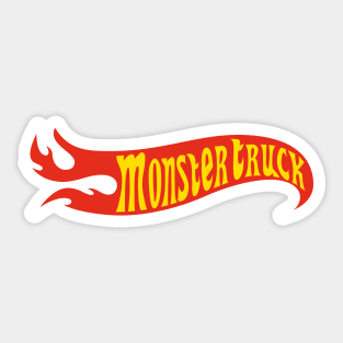 Monster Truck Sticker